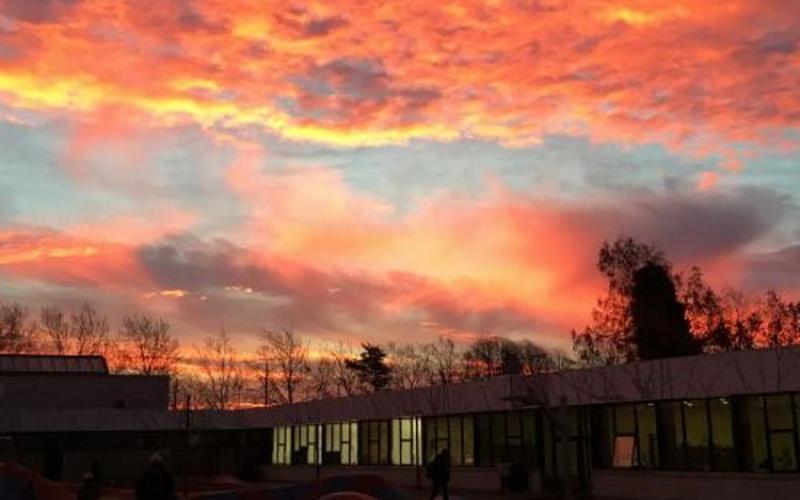 Dyvekeskolen i morgengry